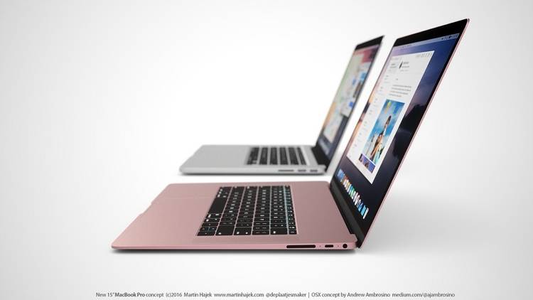 Martin Hajek new MacBook Pro concept